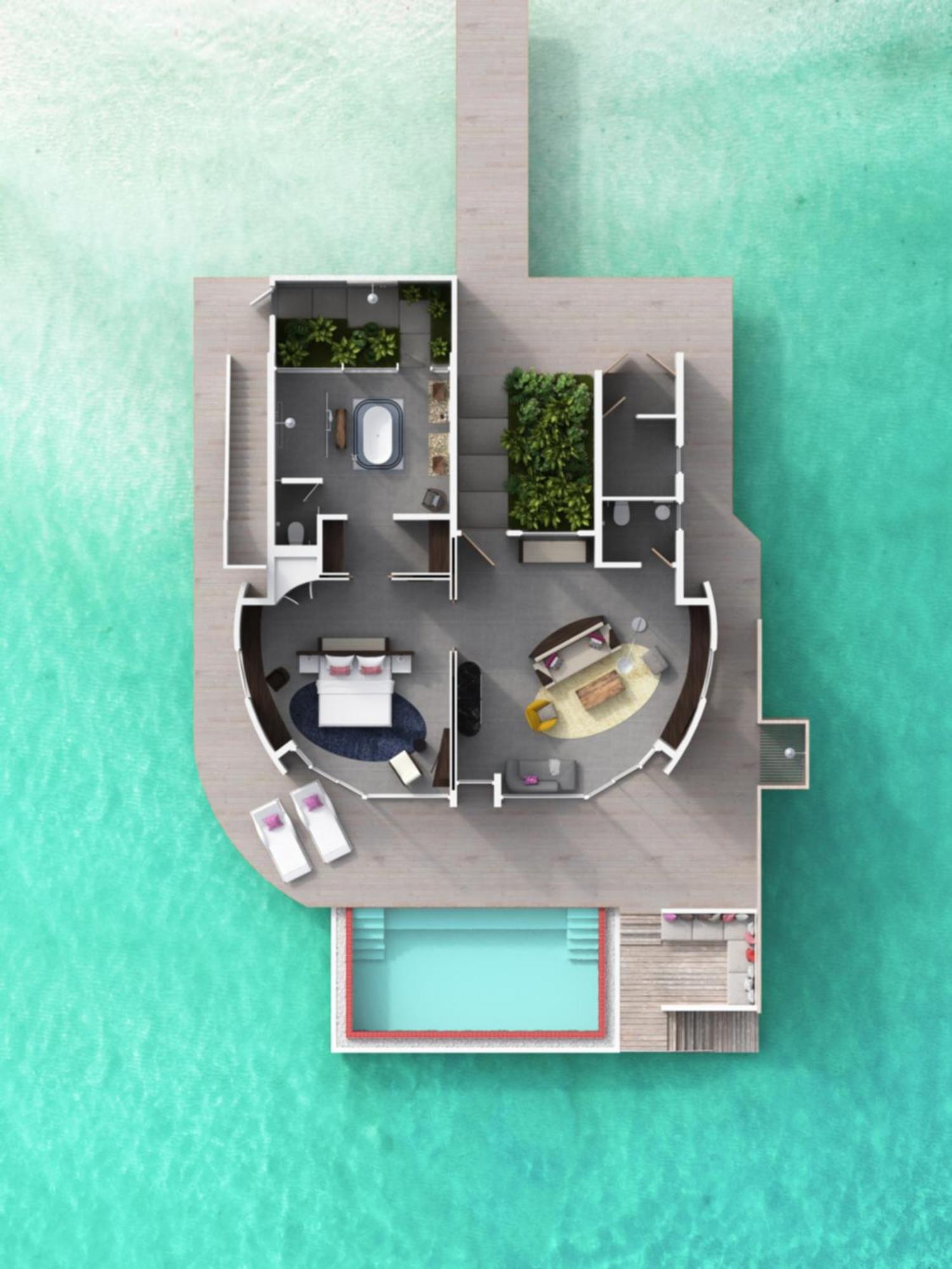 Jumeirah Olhahali Island Maldives Gaafaru Cameră foto